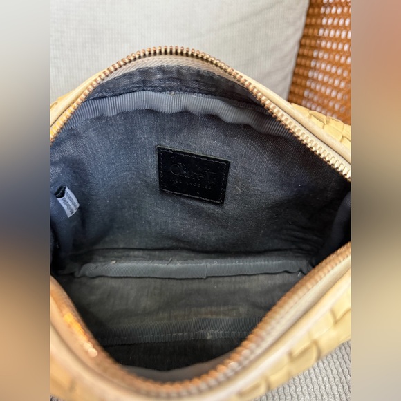 Clare V Midi Sac Clay Leather and Suede Woven Checker - Picture 10 of 10